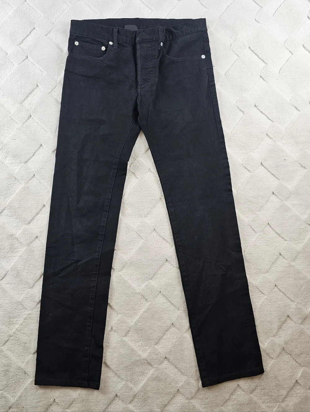 Dior Skinny Denim Pants Mens 28x28 Black